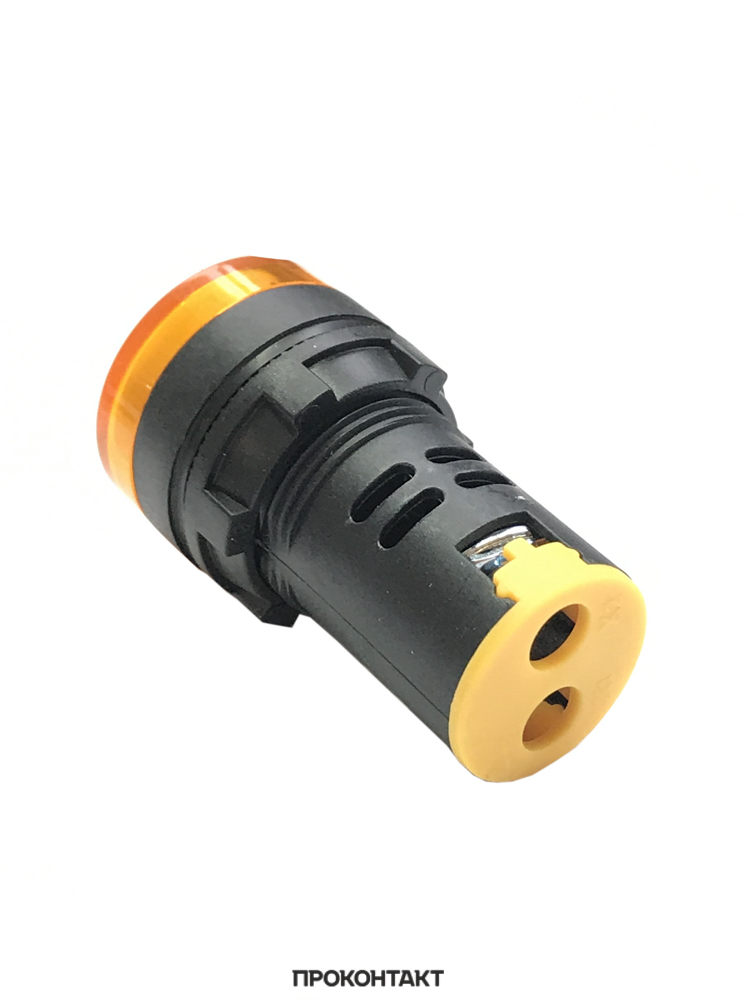 Купить Индикатор AD16-22D/S Ø22 12V желтый LED в Челябинске