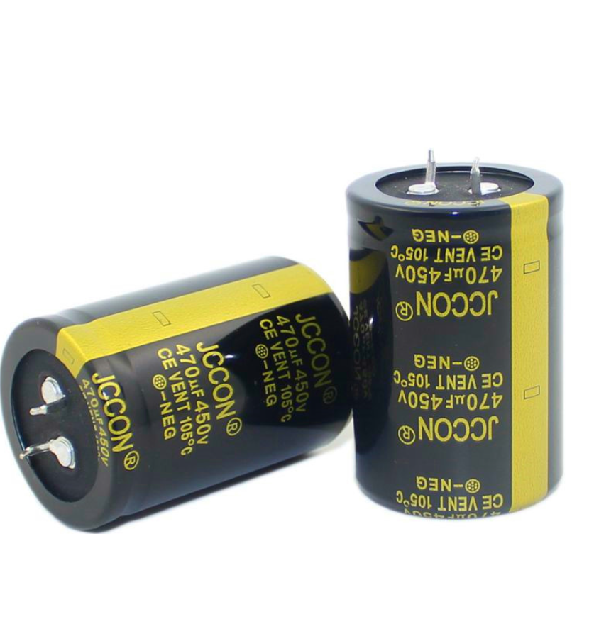 Конденсатор электролитический    470UF 450V 105*C 25*60 JCCON