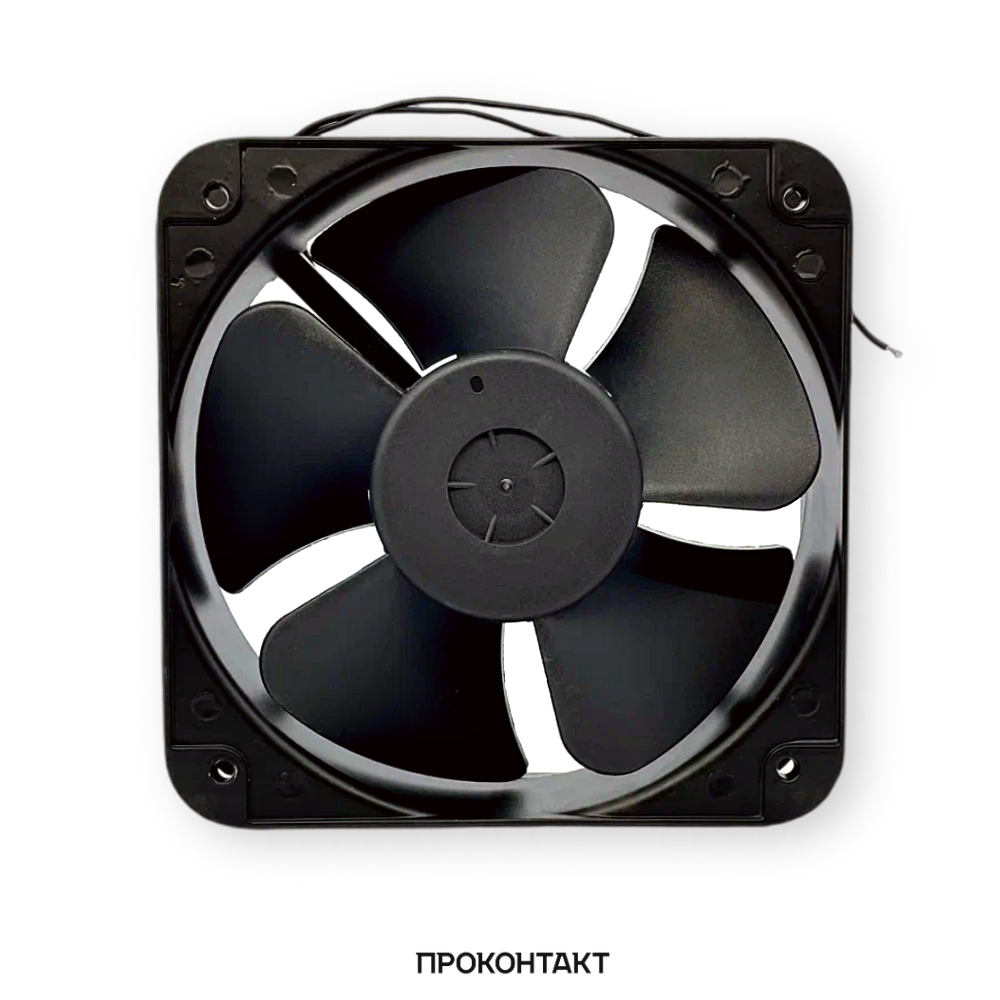 Вентилятор 200x200x60 20060A2HBL Square  220VAC (подшипник, провод) TIDAR