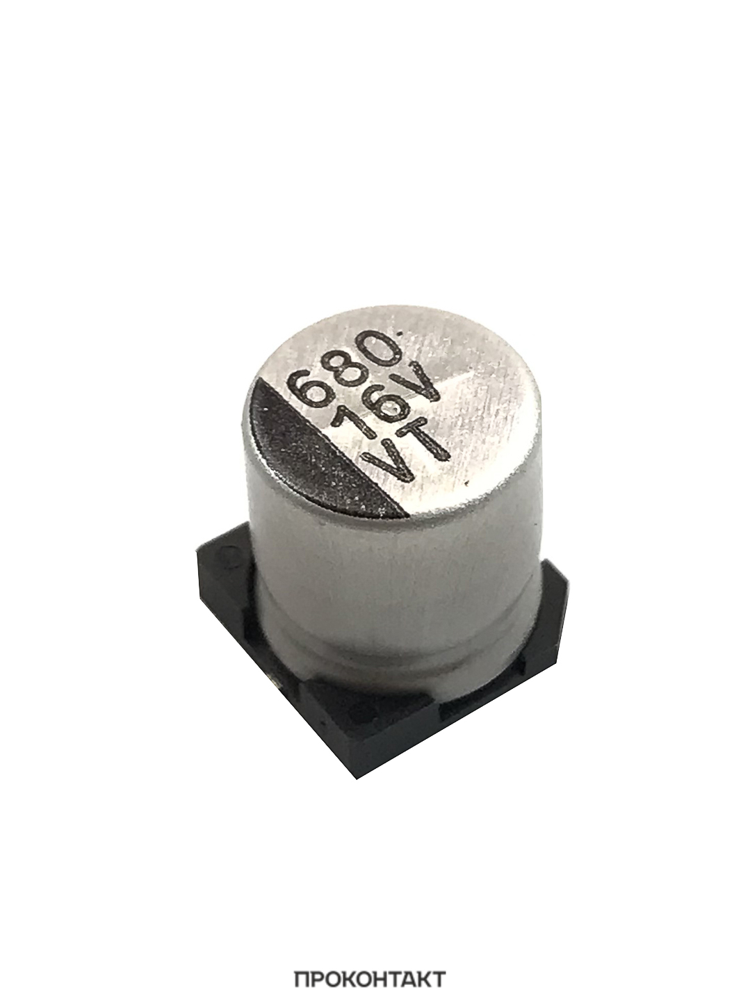 Купить Конденсатор  680uF 16V 10x10 105*C в Челябинске