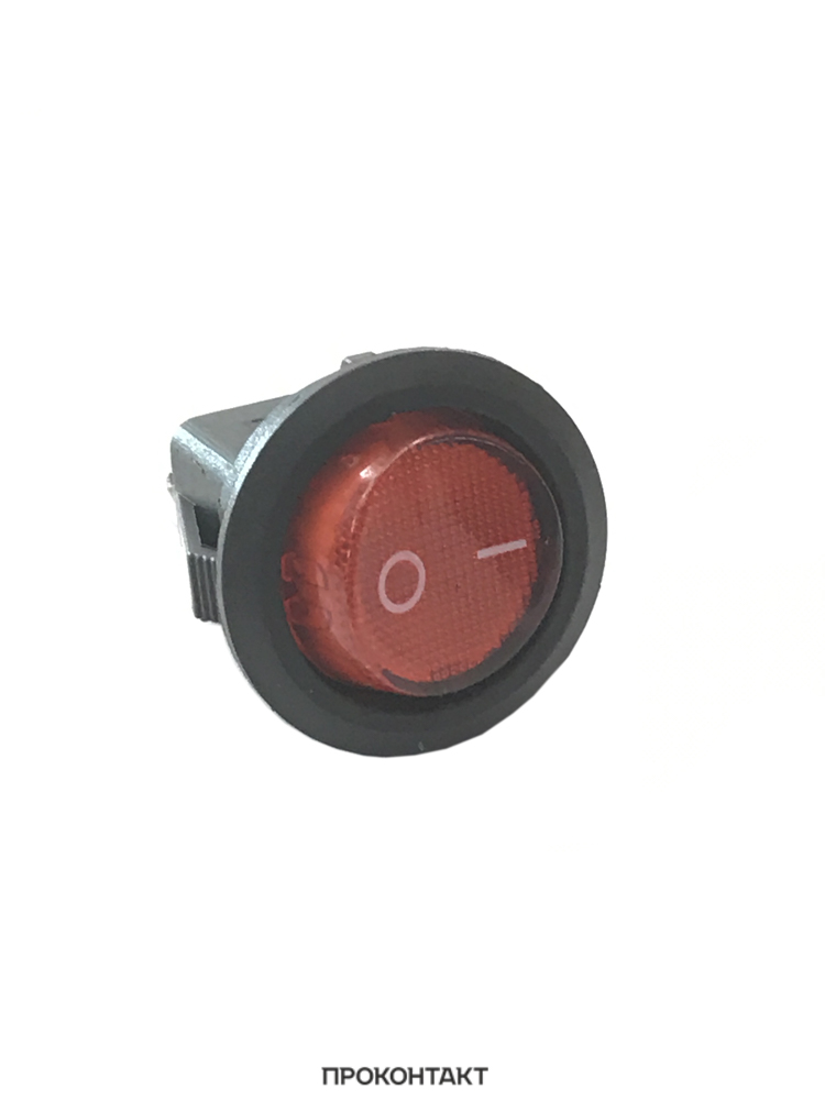 Купить Переключатель KCD1-08N ON-OFF 20A 12V (3 контакта) красный в Челябинске