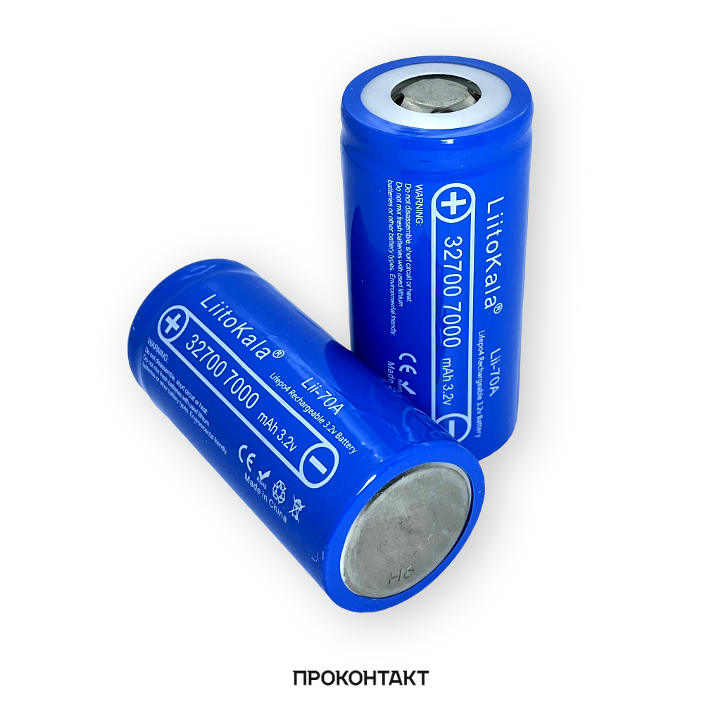 Купить Аккумулятор LifePO4 32700 7000mah 3.2V LiitoKala Lii-70A в Челябинске