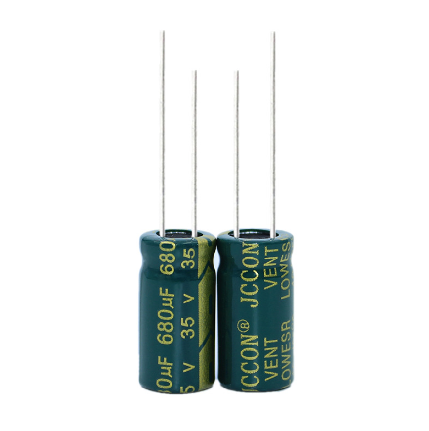 Конденсатор электролитический    680UF  35V 105*C 10*20 JCCON