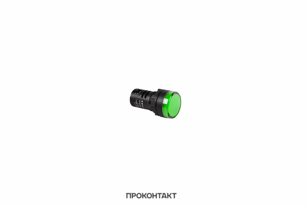 Купить Индикатор Ø36  220V  зеленый LED в Челябинске