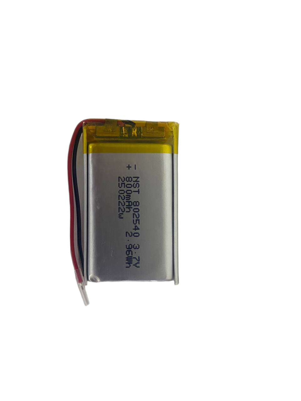 Купить Аккумулятор литий-полимерный 8.0*25*40 802540 (3.7В, 800mah) в Челябинске