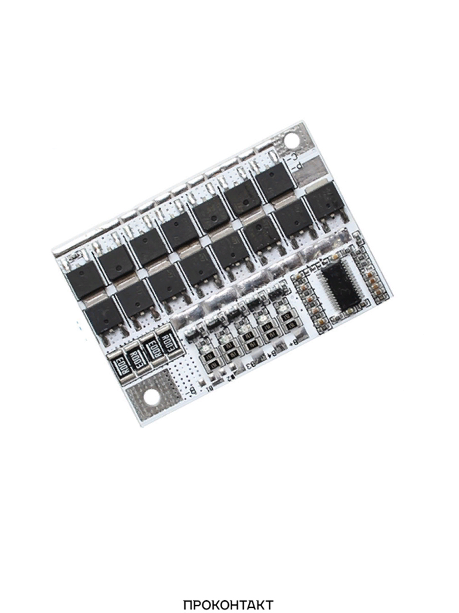 Купить Плата защиты батареи BMS PCM для LifePO4 4S 100A с балансировкой тип1 в Челябинске