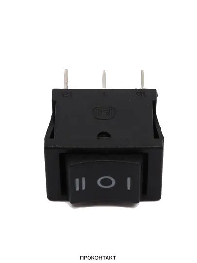 Купить Переключатель KCD1-203 on-off-on 6A 250V (6 контактов) черный в Челябинске