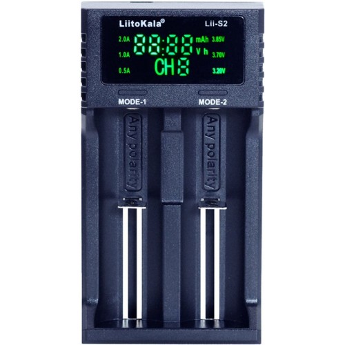 Купить Зарядное устройство LiitoKala Engineer Lii-S2 для Ni-MH, Li-ion, питание от USB в Челябинске