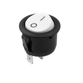 Купить Переключатель KCD5-05 on-off 3A 250V (2 контакта) черно-белый в Челябинске