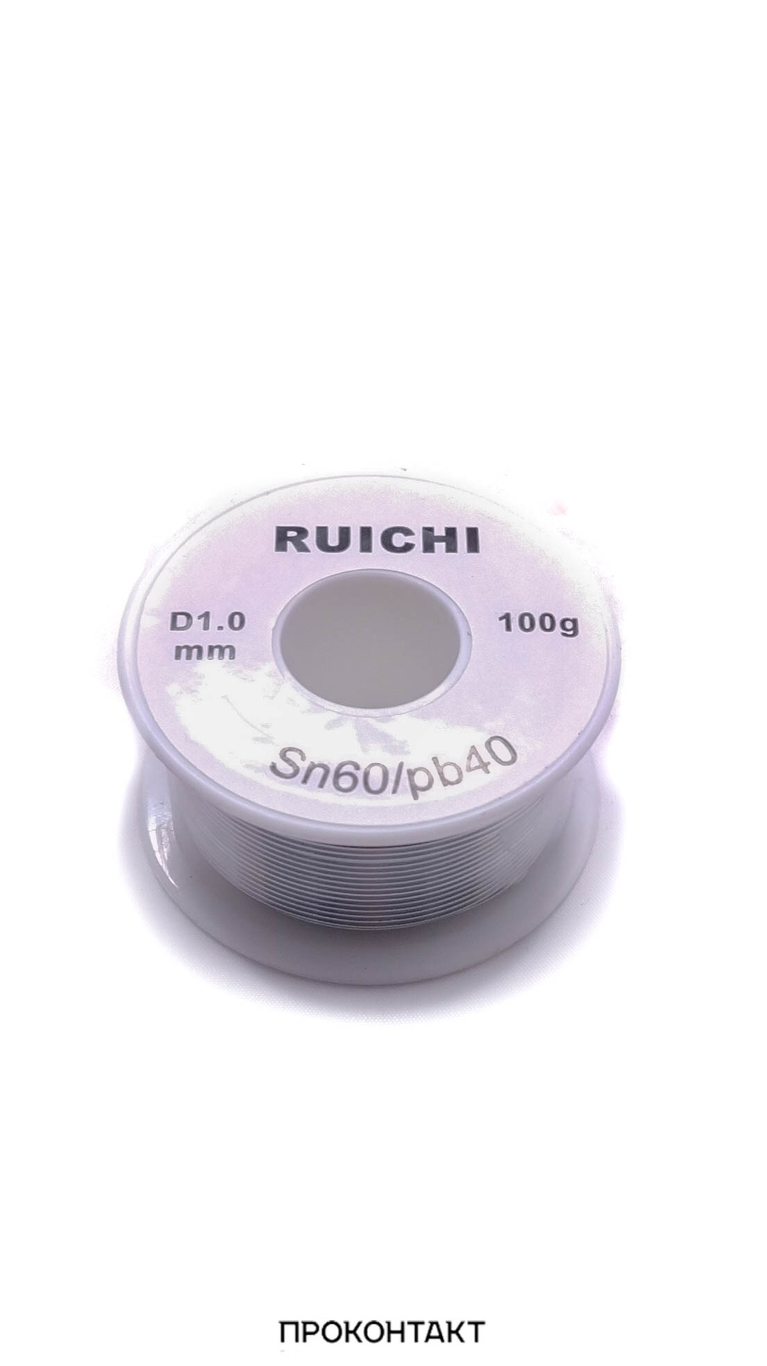 Купить Припой Sn60/Pb40 d1.0mm 100g в Челябинске