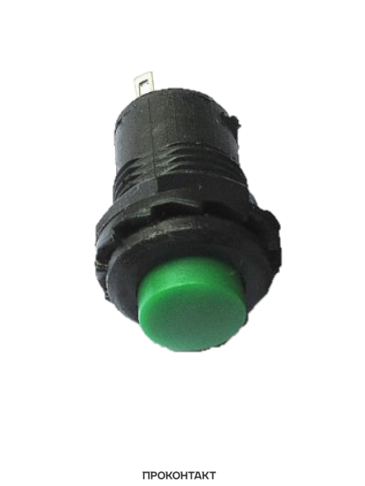 Купить Кнопка DS-427 1.5A/250VAC с фиксацией зеленая в Челябинске