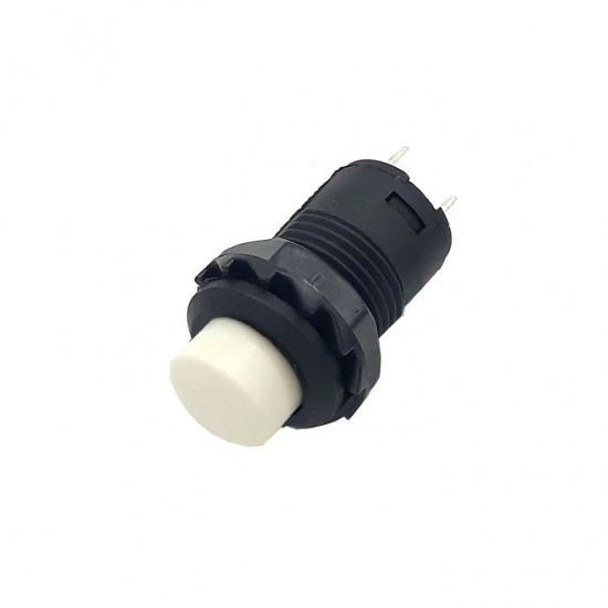 Купить Кнопка DS-427 1.5A/250VAC с фиксацией белая в Челябинске