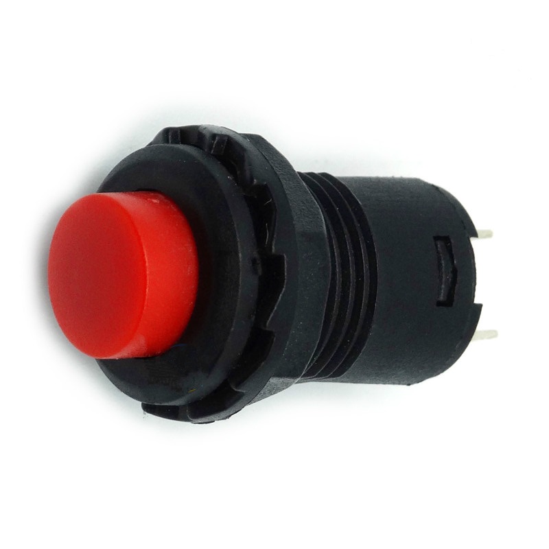 Купить Кнопка DS-428 1.5A/250VAC без фиксации красная в Челябинске