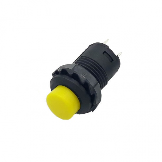 Купить Кнопка DS-428 1.5A/250VAC без фиксации желтая в Челябинске