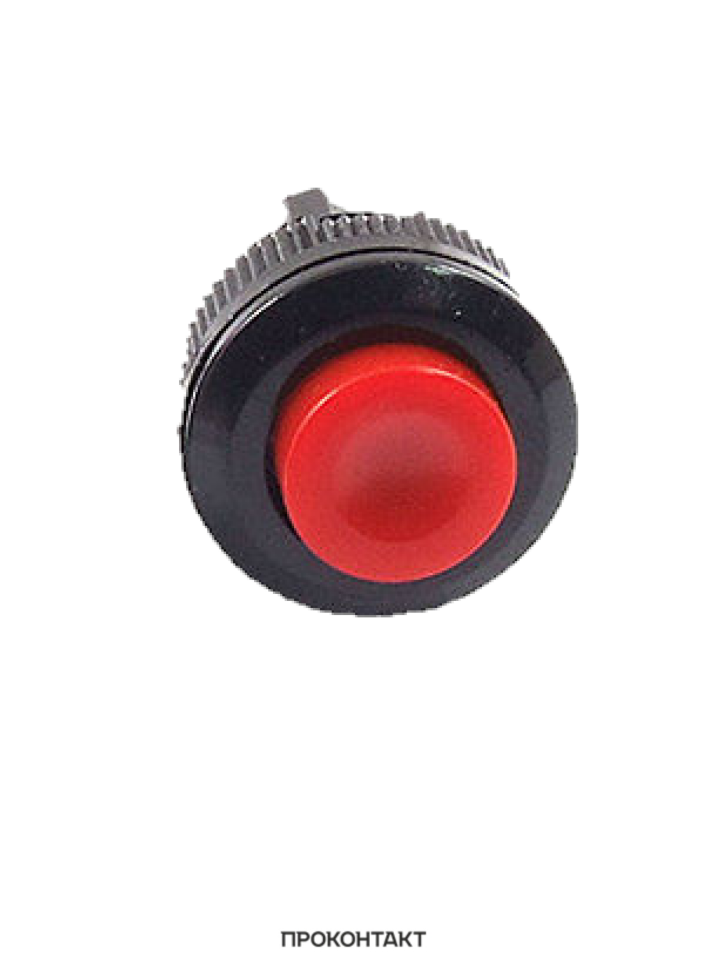 Купить Кнопка DS-500 1A/250VAC без фиксации красная в Челябинске