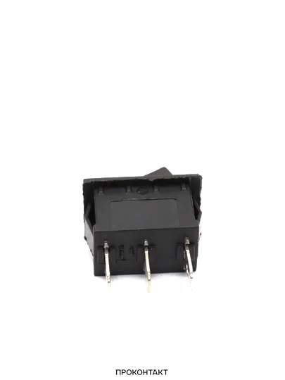 Купить Переключатель KCD1-102 ON-ON 6A 250V (3 контакта) черный без символов в Челябинске