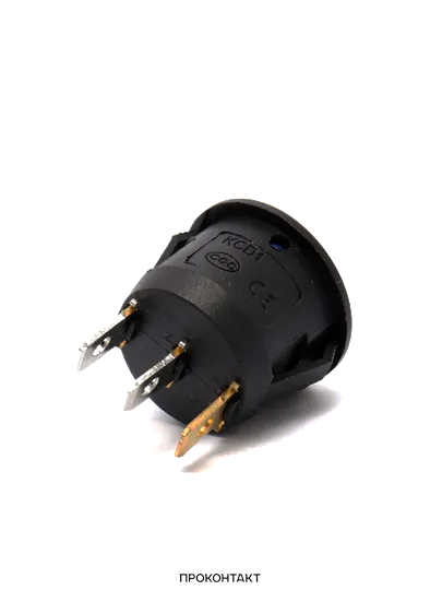 Купить Переключатель KCD1-05N ON-OFF 6A 250V (3 контакта) синий в Челябинске