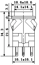 Купить Кнопка KD2-22BBR (PSW-22 БФЧЧ) в Челябинске