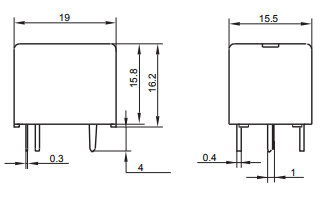 Купить Реле HK3FF-DC5V-SHG HKE  5VDC 10A в Челябинске