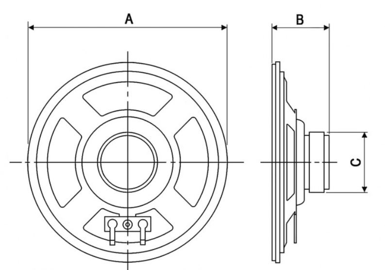 Купить Динамик YD103-13   2W   4ohm в Челябинске