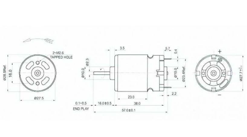 Купить Электродвигатель R380-09320  24V в Челябинске