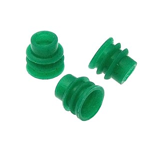 Купить Уплотнитель для автомобильного разъема  3.5*6mm green (10 штук) в Челябинске